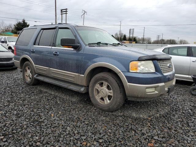 1FMFU17L63LA78740 - 2003 FORD EXPEDITION EDDIE BAUER BLUE photo 4