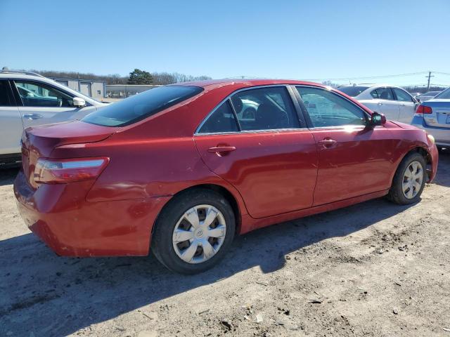 4T1BE46K07U099251 - 2007 TOYOTA CAMRY CE RED photo 3