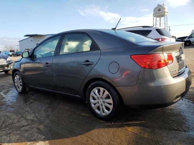 KNAFU4A21D5729989 - 2013 KIA FORTE EX GRAY photo 2