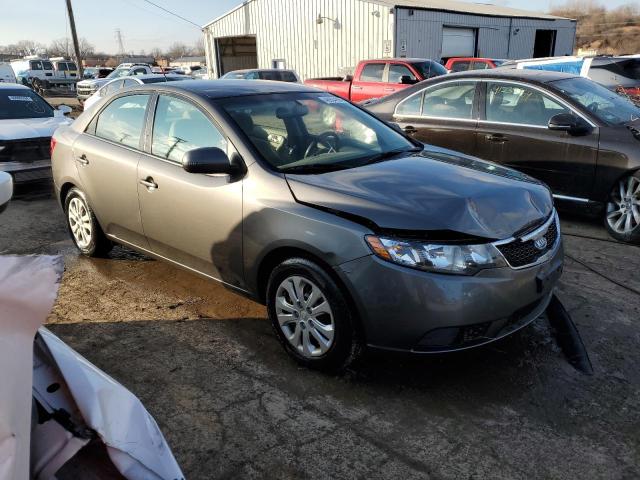 KNAFU4A21D5729989 - 2013 KIA FORTE EX GRAY photo 4