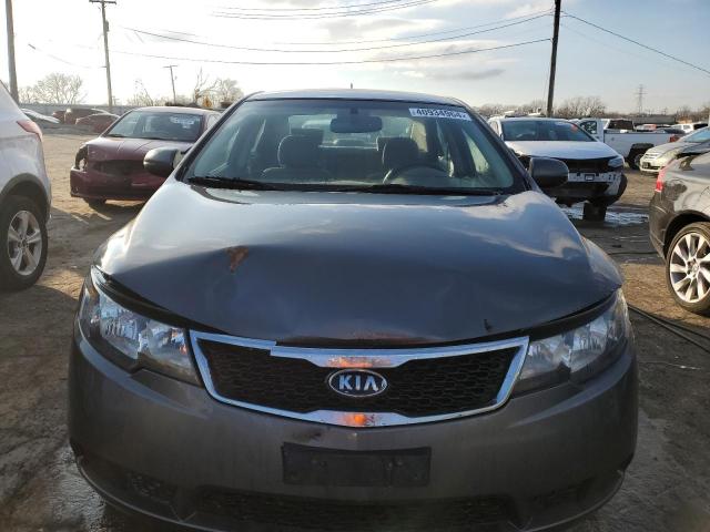 KNAFU4A21D5729989 - 2013 KIA FORTE EX GRAY photo 5