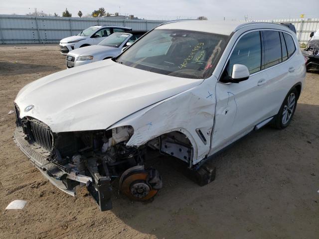 5UXTR9C51KLR04616 - 2019 BMW X3 XDRIVE30I WHITE photo 1
