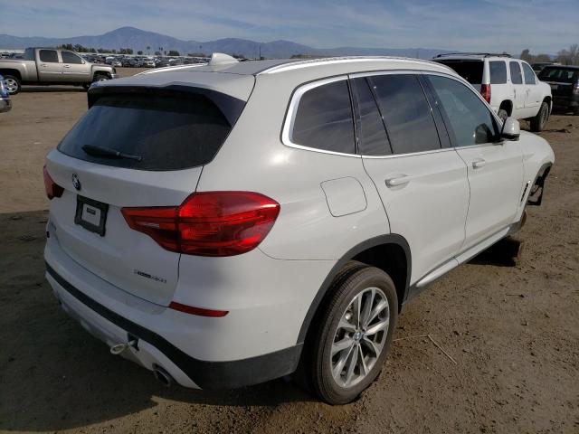 5UXTR9C51KLR04616 - 2019 BMW X3 XDRIVE30I WHITE photo 3