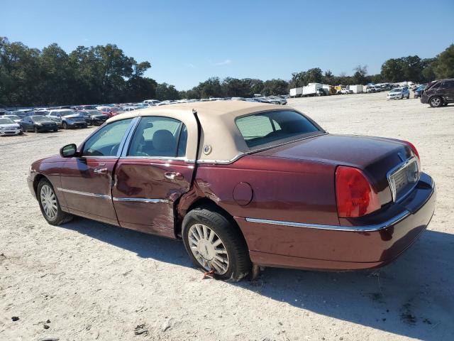 1LNHM81W13Y644469 - 2003 LINCOLN TOWN CAR EXECUTIVE MAROON photo 2