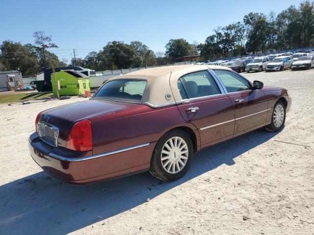 1LNHM81W13Y644469 - 2003 LINCOLN TOWN CAR EXECUTIVE MAROON photo 3