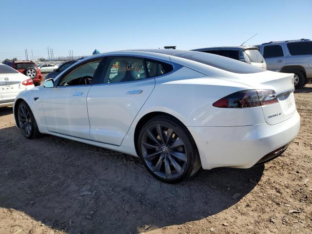 5YJSA1E22HF218010 - 2017 TESLA MODEL S Սպիտակ լուսանկար 2