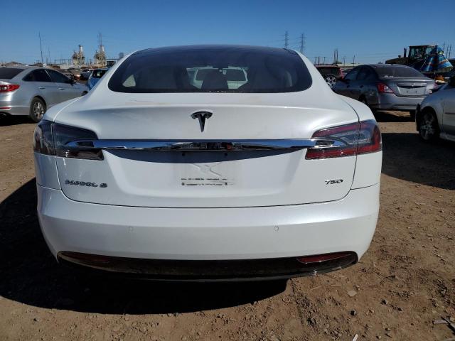 5YJSA1E22HF218010 - 2017 TESLA MODEL S Սպիտակ լուսանկար 6