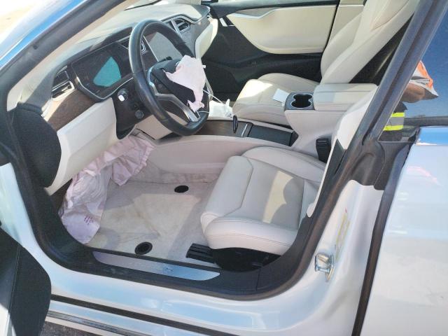 5YJSA1E22HF218010 - 2017 TESLA MODEL S Սպիտակ լուսանկար 7