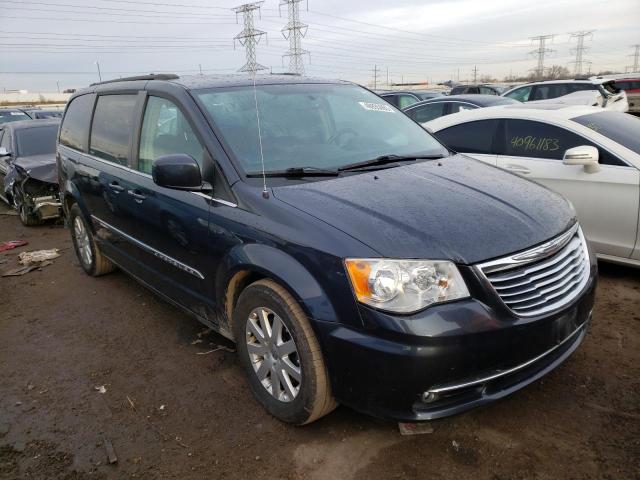 2C4RC1BG5DR781527 - 2013 CHRYSLER TOWN & COU TOURING BLACK photo 4