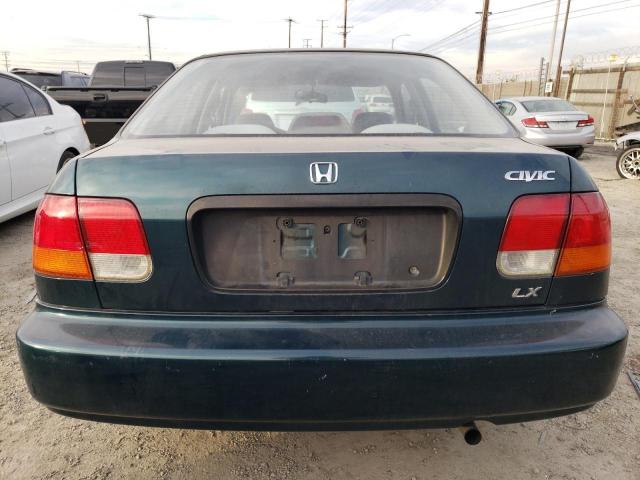 2HGEJ6678VH567684 - 1997 HONDA CIVIC LX GREEN photo 6