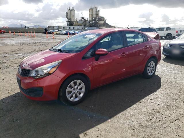 KNADM4A30F6515279 - 2015 KIA RIO LX RED photo 1