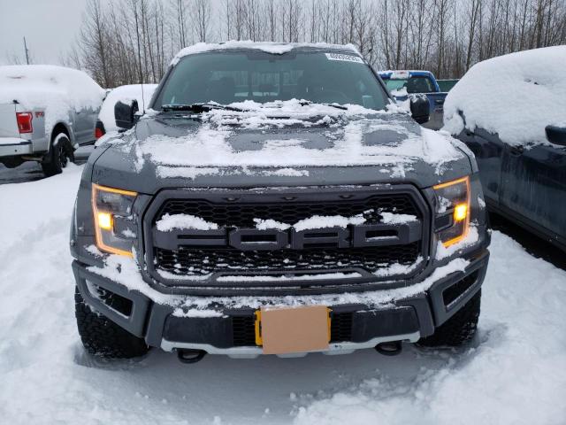 1FTFW1RG2JFA07108 - 2018 FORD F150 RAPTOR CHARCOAL photo 5