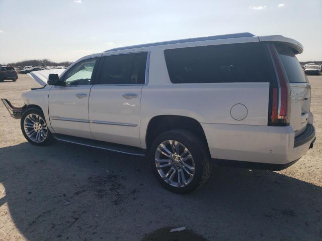 1GYS4JKJXKR383236 - 2019 CADILLAC ESCALADE ESV PREMIUM LUXURY WHITE photo 2