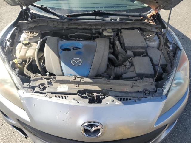 JM1BL1V8XD1713377 - 2013 MAZDA 3 I SILVER photo 11