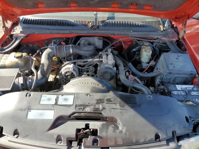 1GCEC14W7XZ208223 - 1999 CHEVROLET SILVERADO C1500 RED photo 11