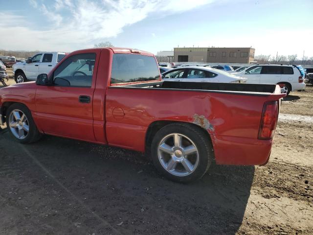 1GCEC14W7XZ208223 - 1999 CHEVROLET SILVERADO C1500 RED photo 2