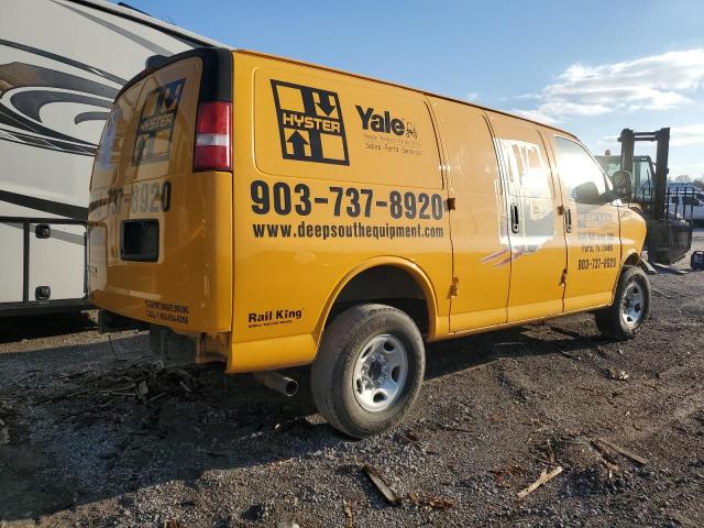 1GCWGAFFXG1242466 - 2016 CHEVROLET EXPRESS G2 YELLOW photo 3