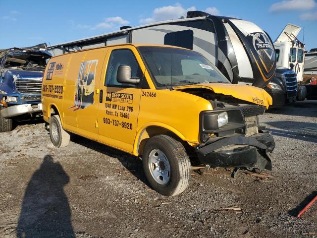 1GCWGAFFXG1242466 - 2016 CHEVROLET EXPRESS G2 YELLOW photo 4