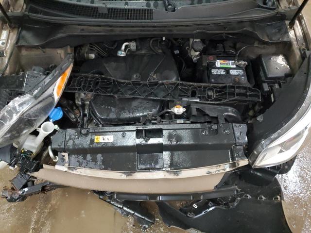 KNDJN2A23E7070978 - 2014 KIA SOUL BROWN photo 12