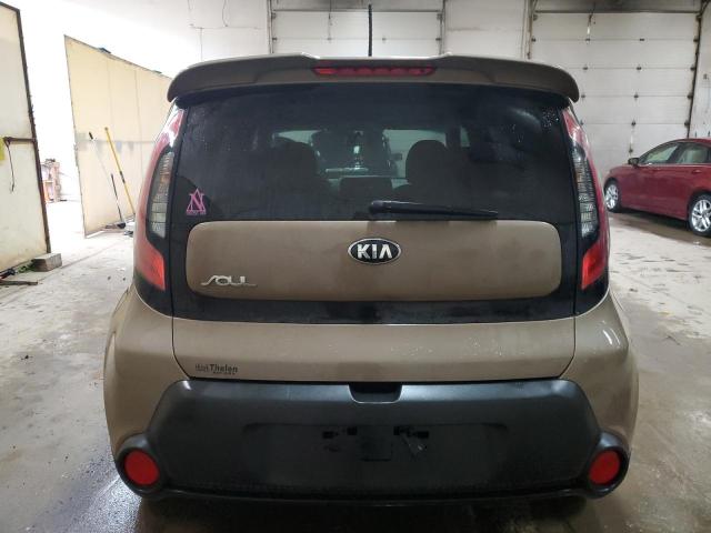 KNDJN2A23E7070978 - 2014 KIA SOUL BROWN photo 6