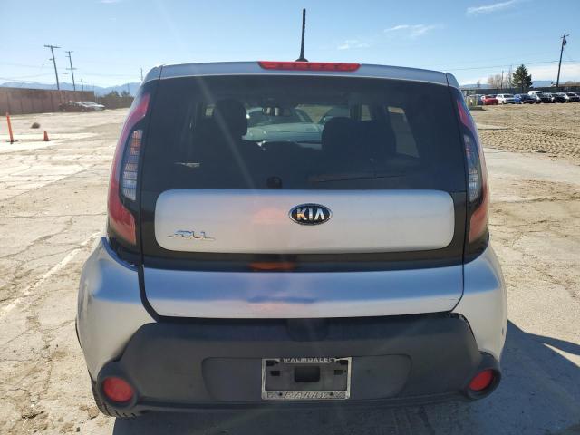 KNDJP3A53E7710780 - 2014 KIA SOUL + SILVER photo 6