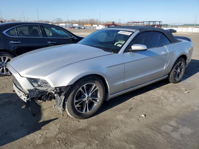 1ZVBP8EM8D5269934 - 2013 FORD MUSTANG SILVER photo 1