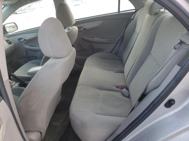 2T1BU4EE5AC363703 - 2010 TOYOTA COROLLA BASE SILVER photo 10
