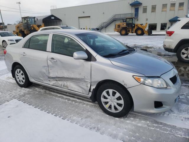 2T1BU4EE5AC363703 - 2010 TOYOTA COROLLA BASE SILVER photo 4