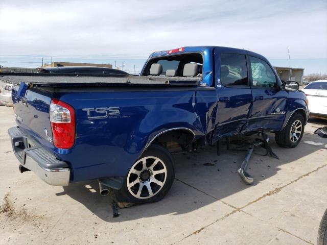 5TBET34126S540126 - 2006 TOYOTA TUNDRA DOUBLE CAB SR5 BLUE photo 3