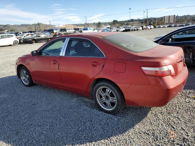 4T4BE46K27R004162 - 2007 TOYOTA CAMRY CE RED photo 2