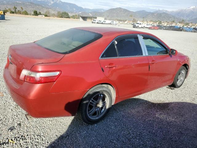 4T4BE46K27R004162 - 2007 TOYOTA CAMRY CE RED photo 3