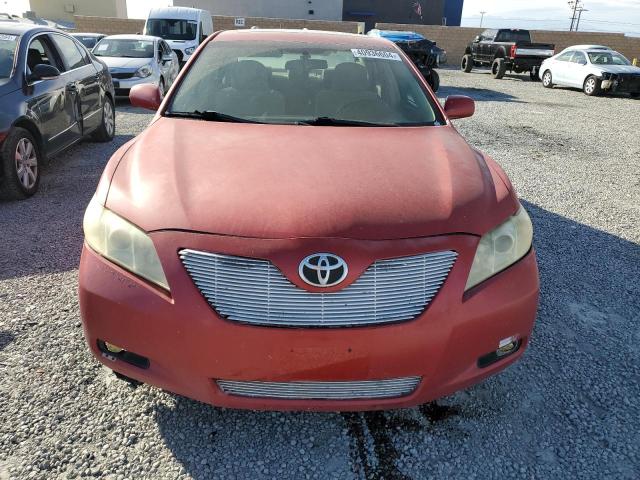 4T4BE46K27R004162 - 2007 TOYOTA CAMRY CE RED photo 5