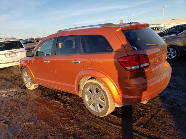 3D4PG9FG9BT509922 - 2011 DODGE JOURNEY LUX ORANGE photo 2