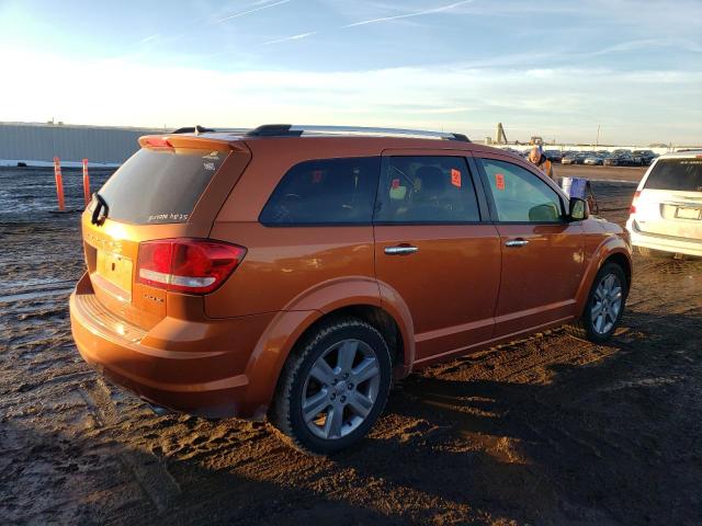 3D4PG9FG9BT509922 - 2011 DODGE JOURNEY LUX ORANGE photo 3