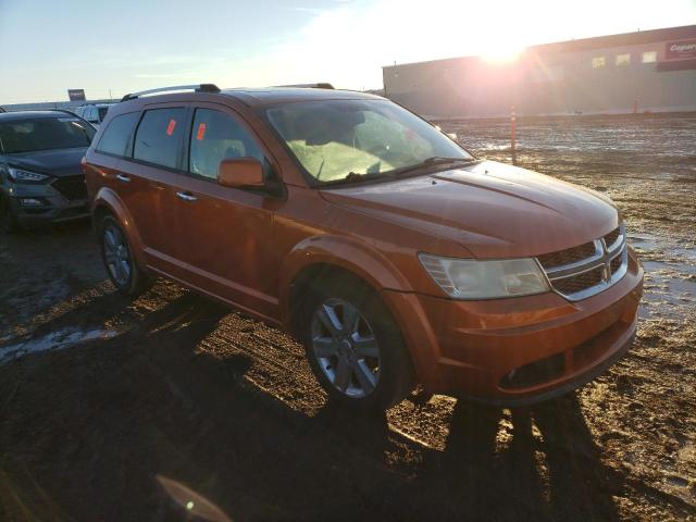 3D4PG9FG9BT509922 - 2011 DODGE JOURNEY LUX ORANGE photo 4