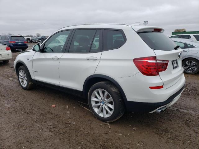 5UXWX9C35H0T16522 - 2017 BMW X3 XDRIVE28I WHITE photo 2