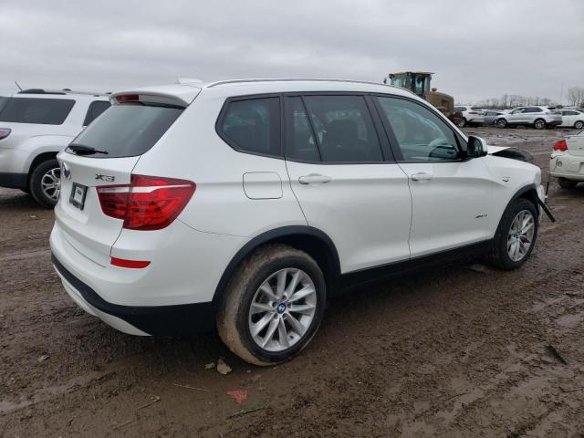 5UXWX9C35H0T16522 - 2017 BMW X3 XDRIVE28I WHITE photo 3