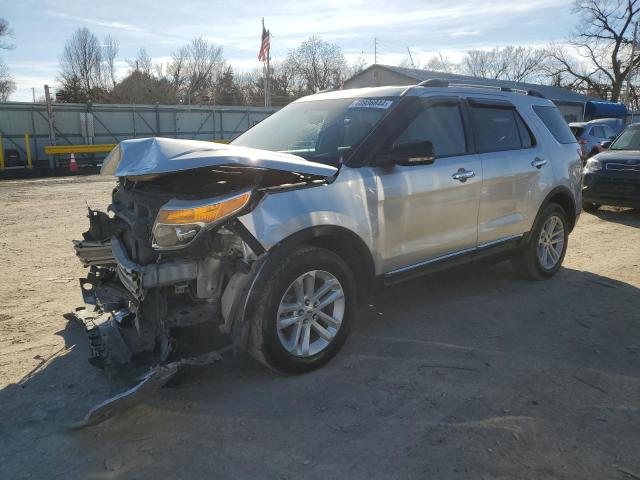 1FMHK7D89CGA94800 - 2012 FORD EXPLORER XLT SILVER photo 1