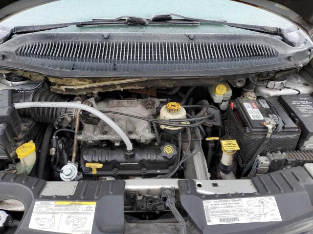 2C8GP54L81R413446 - 2001 CHRYSLER TOWN & COU SILVER photo 12