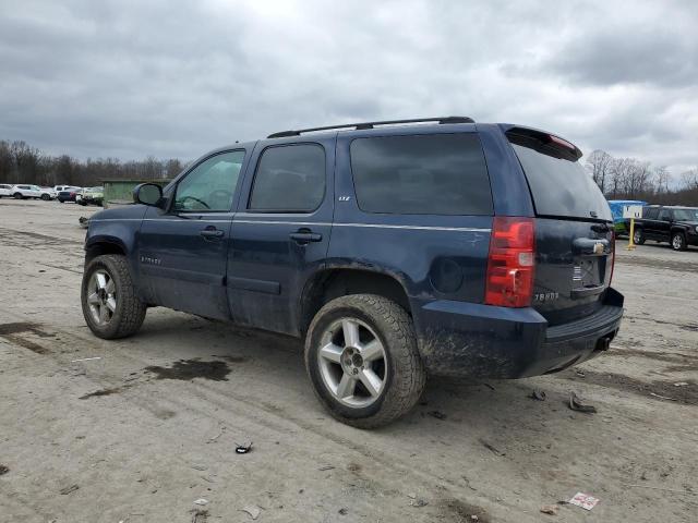 1GNFK13037R185597 - 2007 CHEVROLET TAHOE K1500 BLUE photo 2