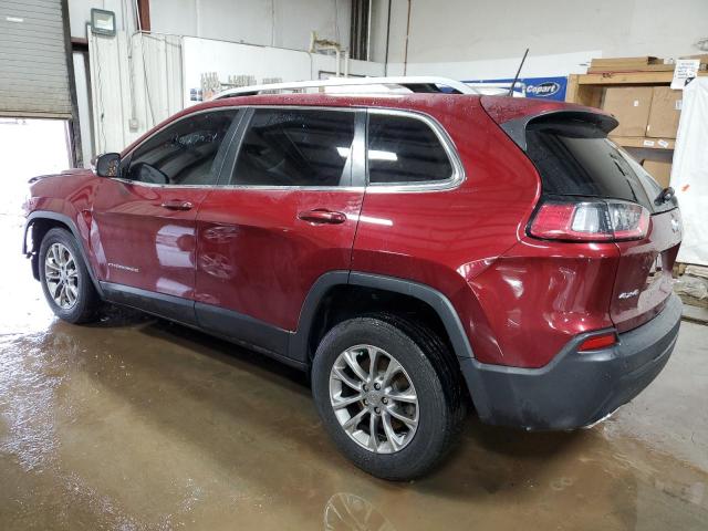 1C4PJMLX0LD635745 - 2020 JEEP CHEROKEE LATITUDE PLUS RED photo 2