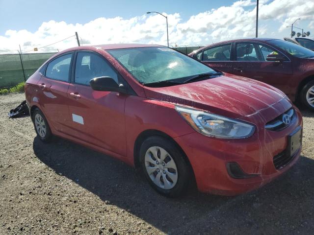 KMHCT4AE6FU793503 - 2015 HYUNDAI ACCENT GLS RED photo 4