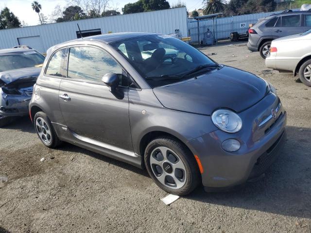 3C3CFFGEXDT744797 - 2013 FIAT 500 ELECTRIC GRAY photo 4