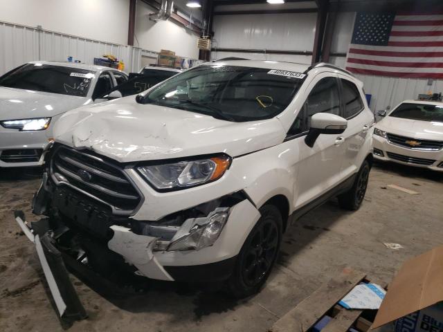 MAJ3P1TE4JC215568 - 2018 FORD ECOSPORT SE Biały zdjęcie 1