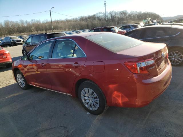 4T4BF1FK8CR247450 - 2012 TOYOTA CAMRY BASE RED photo 2
