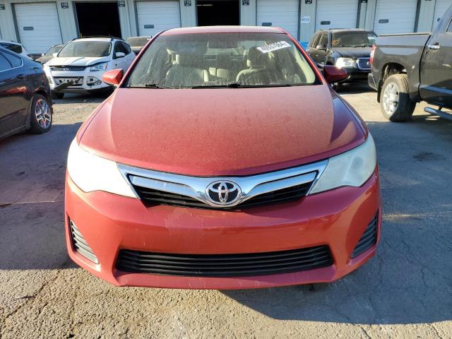4T4BF1FK8CR247450 - 2012 TOYOTA CAMRY BASE RED photo 5