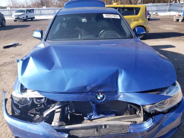 WBA8F1C57JK898419 - 2018 BMW 328 D XDRIVE BLUE photo 11