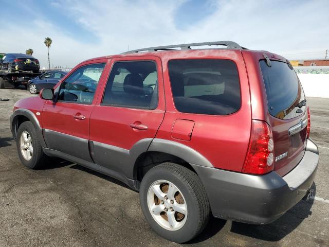 4F2CZ06135KM59554 - 2005 MAZDA TRIBUTE S RED photo 2