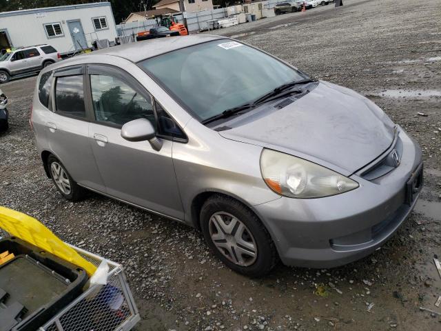 JHMGD37418S001265 - 2008 HONDA FIT SILVER photo 4