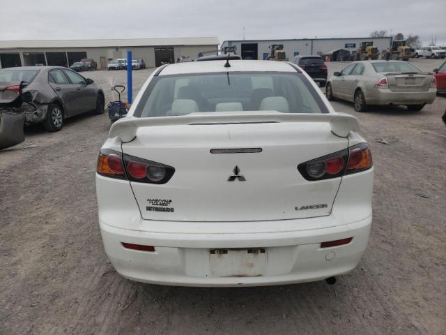 JA32U2FU6BU037731 - 2011 MITSUBISHI LANCER ES/ES SPORT WHITE photo 6